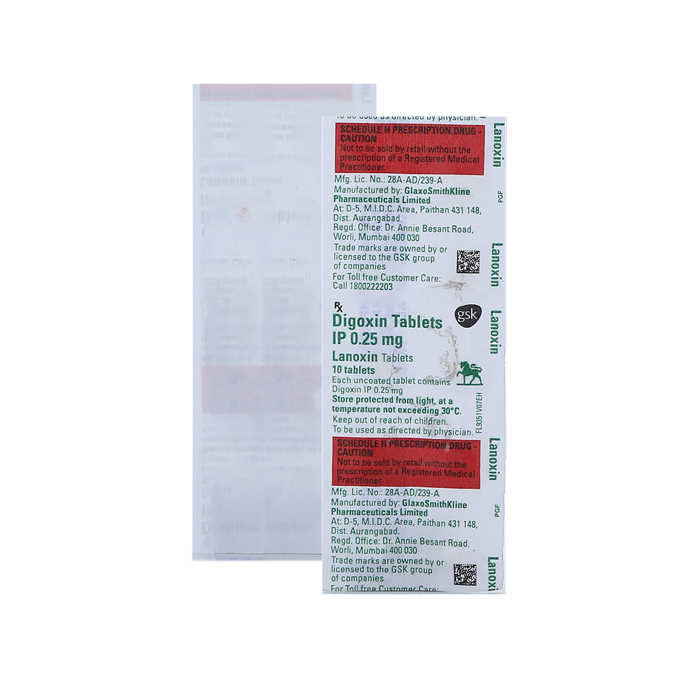 Lanoxin 0.25mg Tablets