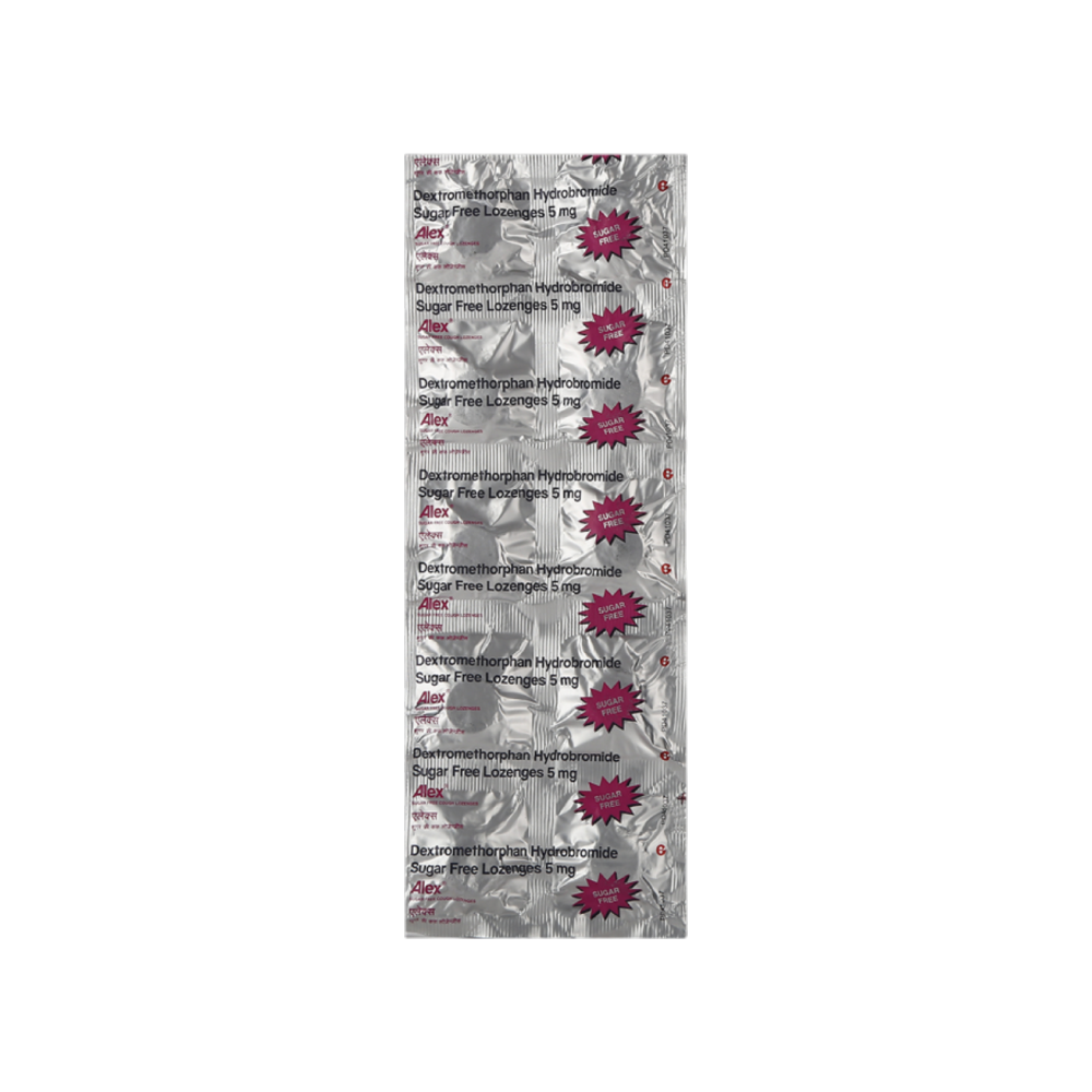 Alex 5mg Sugar Free Tablets