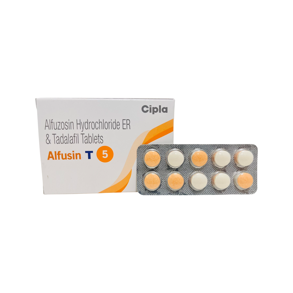 Alfusin T 5mg Strip Of 10 Tablets