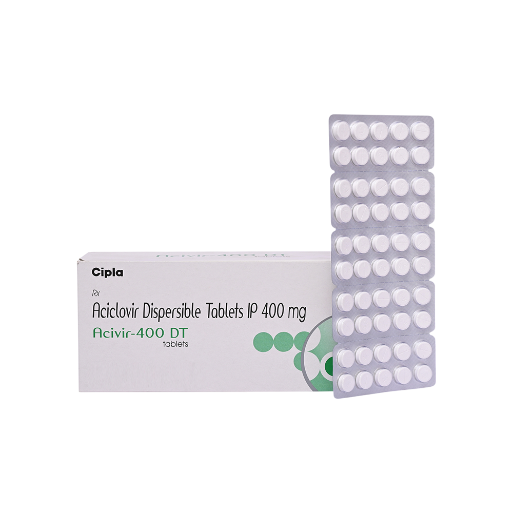 Acivir DT 400mg Tablets