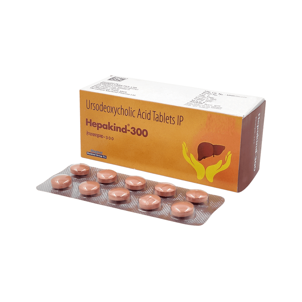 Hepakind 300mg Strip Of 10 Tablets