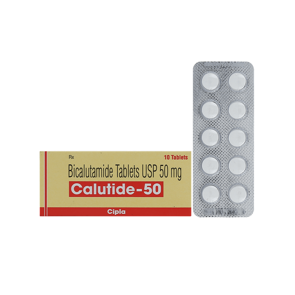 Calutide 50mg Strip Of 10 Tablets