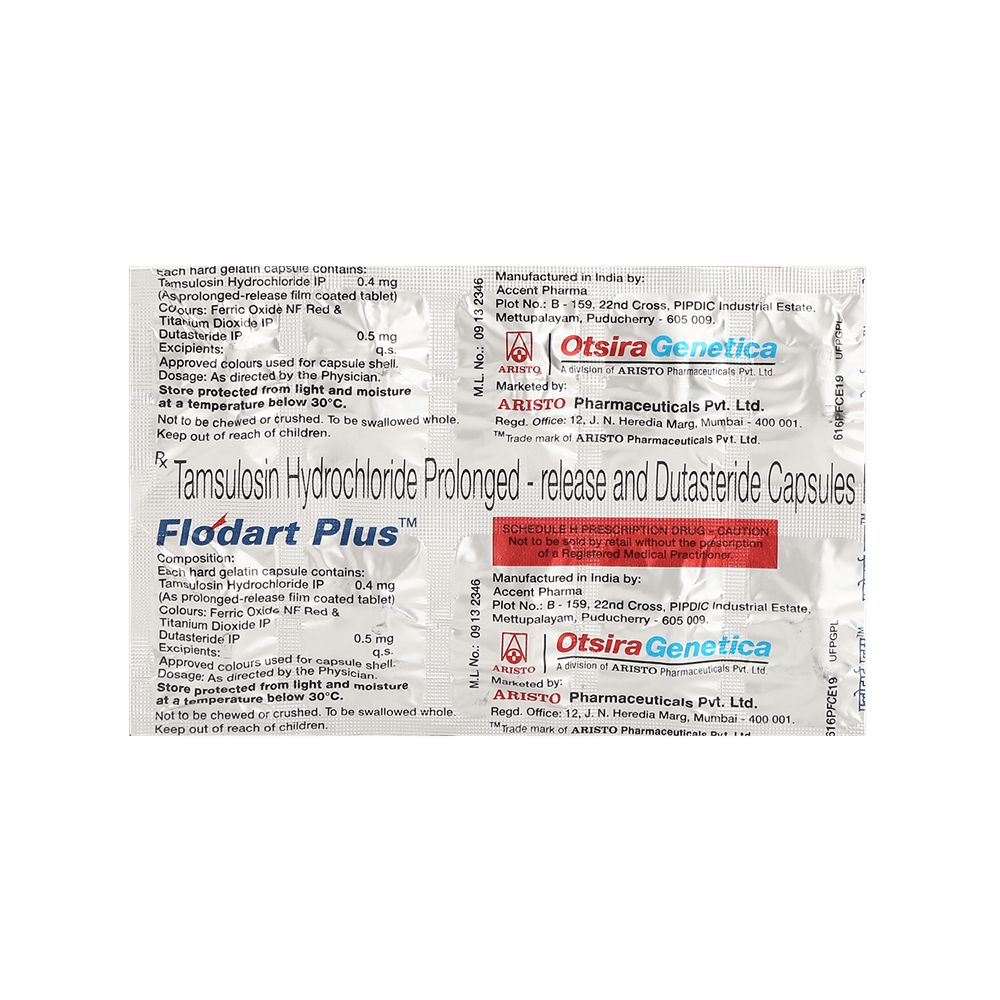 Flodart Plus Strip Of 10 Capsules