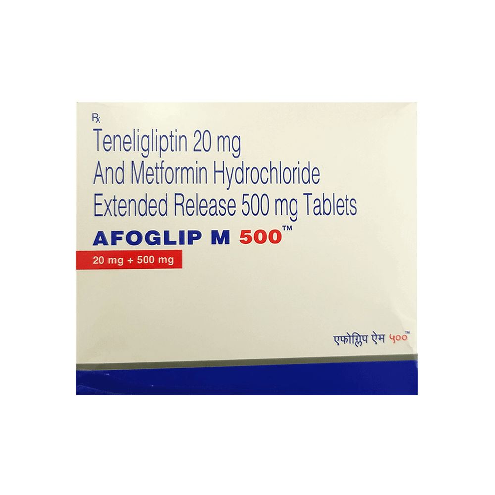 Afoglip M 500mg Strip Of 15 Tablets