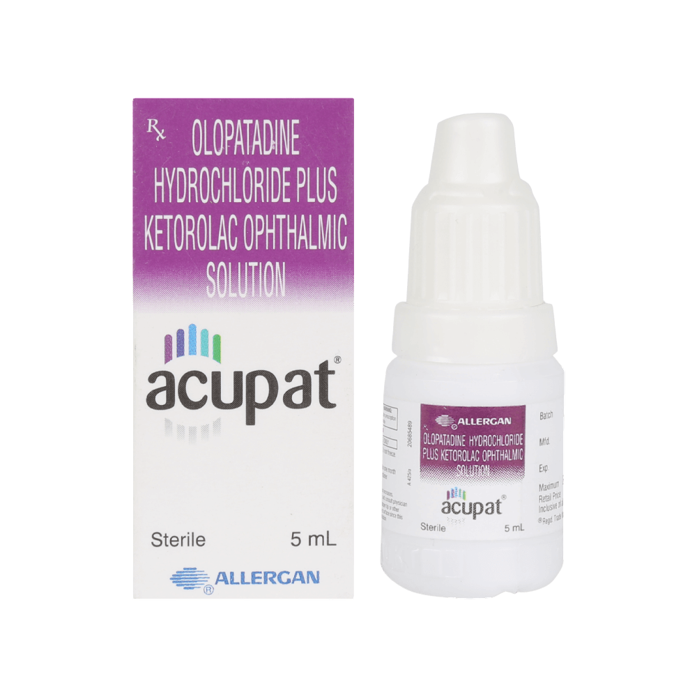 Acupat Bottle Of 5ml Eye Drops