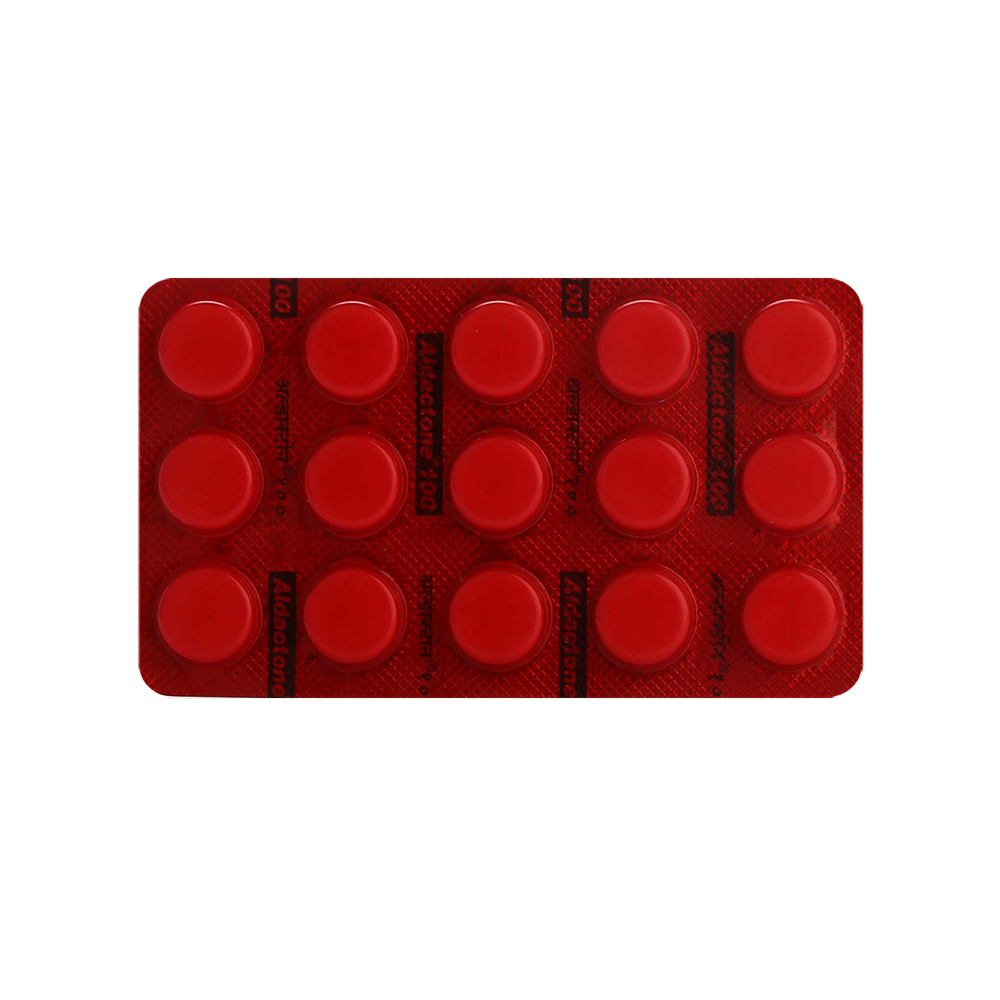 Aldactone 100mg Strip Of 15 Tablets