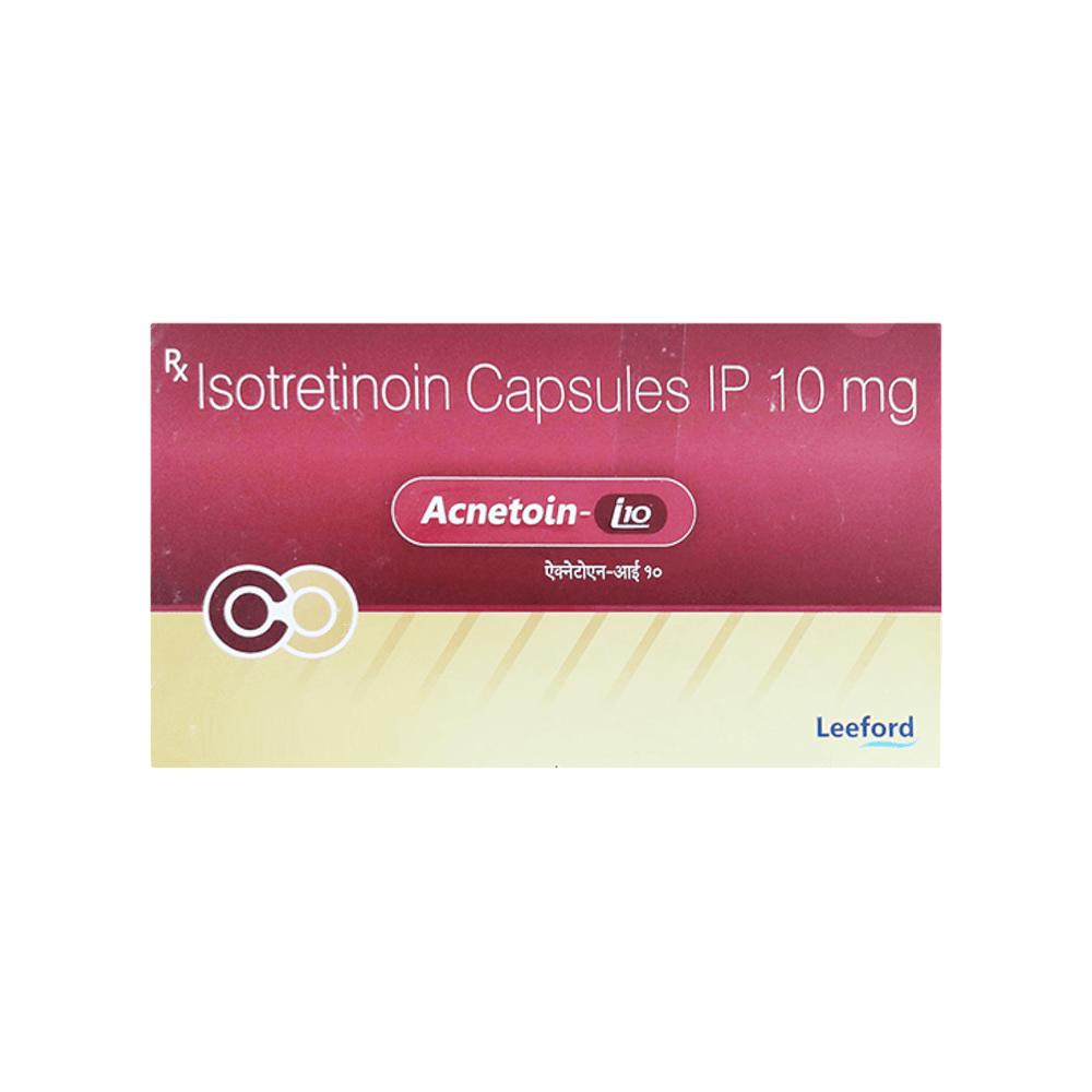Acnetoin I 10mg Strip Of 10 Capsules