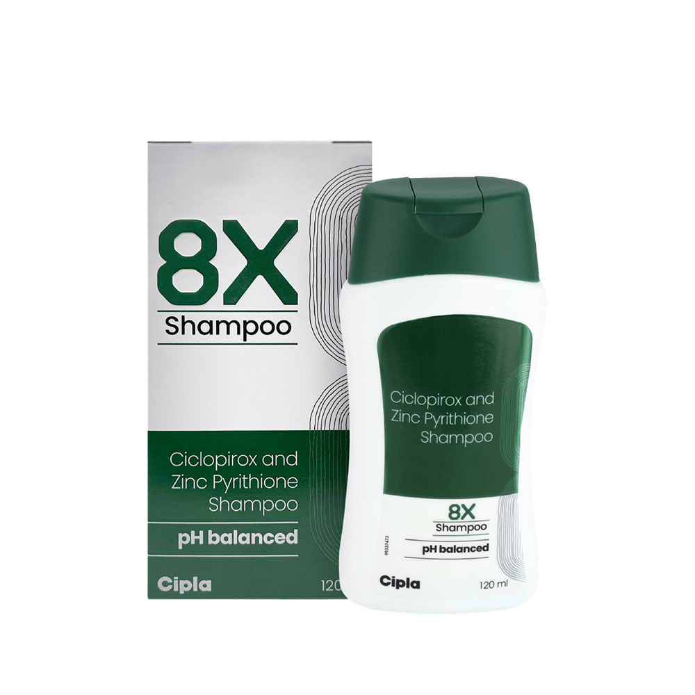8x Bottle of 120ml Shampoo