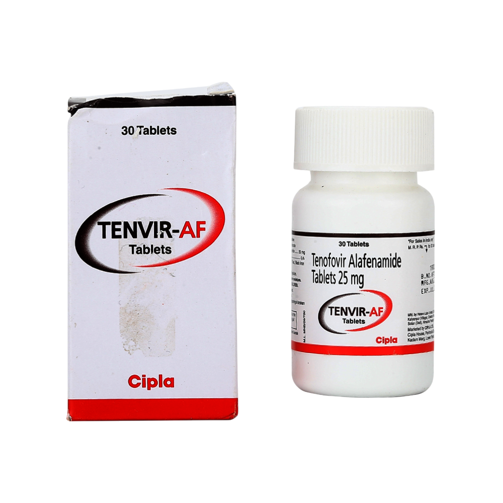 Tenvir AF 25 mg Bottle of 30 Tablets
