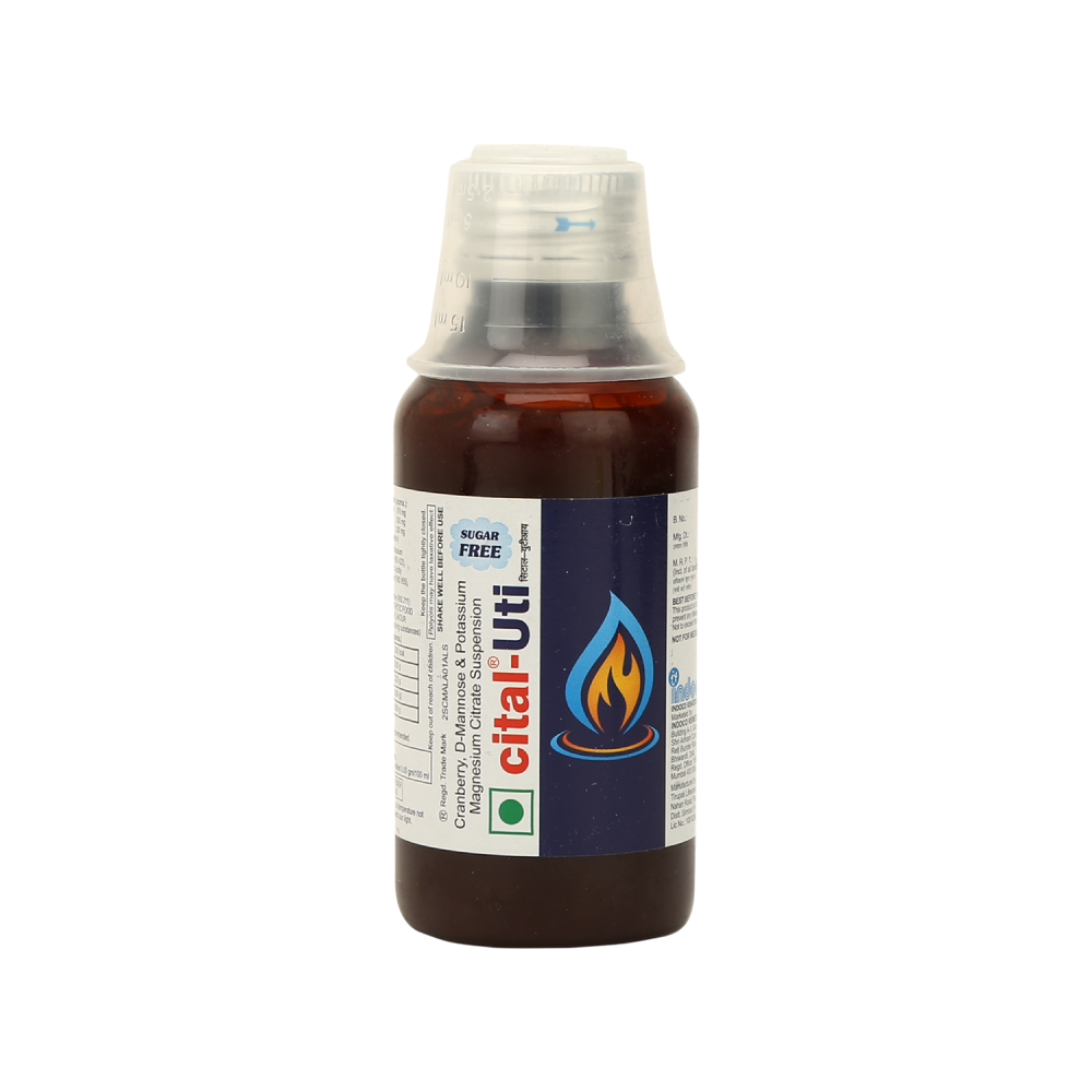 Cital Uti Sugar Free Bottle of 100 ml Suspension